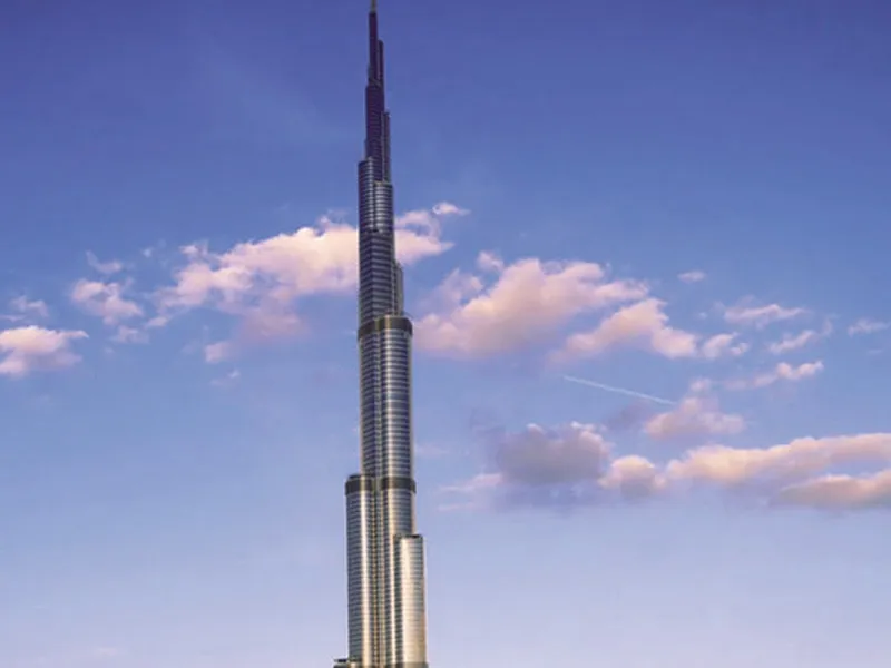 مشروع أطول مبنى في دبي