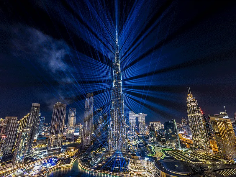 أطول مبنى في دبي