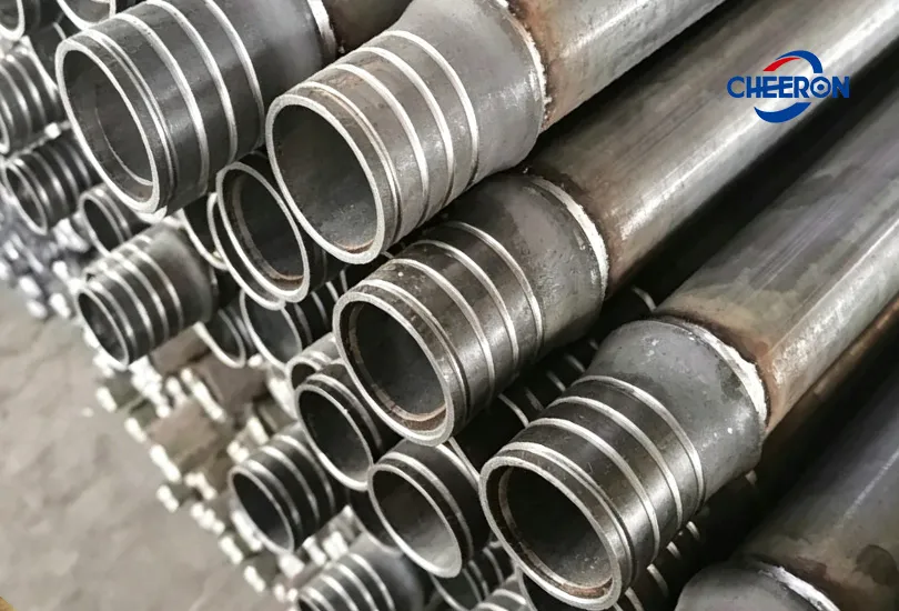 أنبوب التسجيل الصوتي عبر الثقوب من نوع الدفع